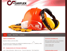 Tablet Screenshot of carflex.com.br